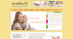 Desktop Screenshot of ecobimbi.com
